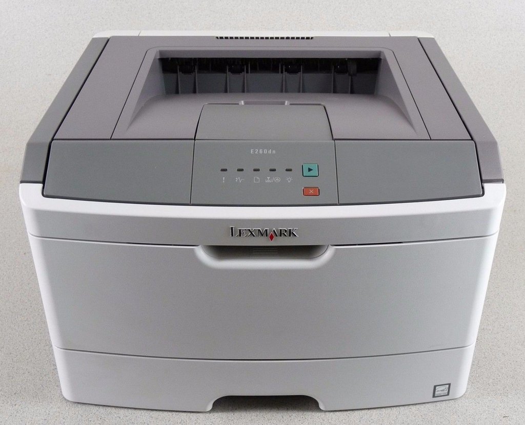 LEXMARK E260DN Network  Refurbished Laser Printer